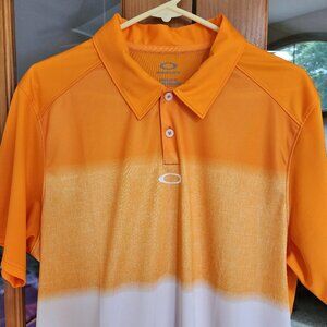 Oakley Men's Short Sleeve Casual Golf Shirt Size Large